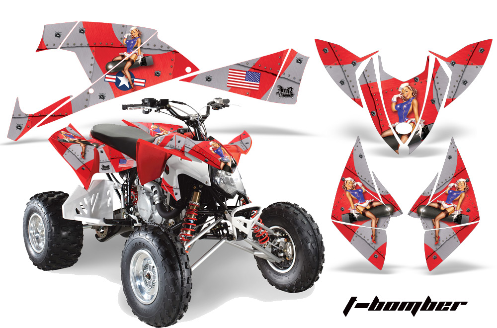 Polaris Outlaw 500 2009 Graphics Kit TB R